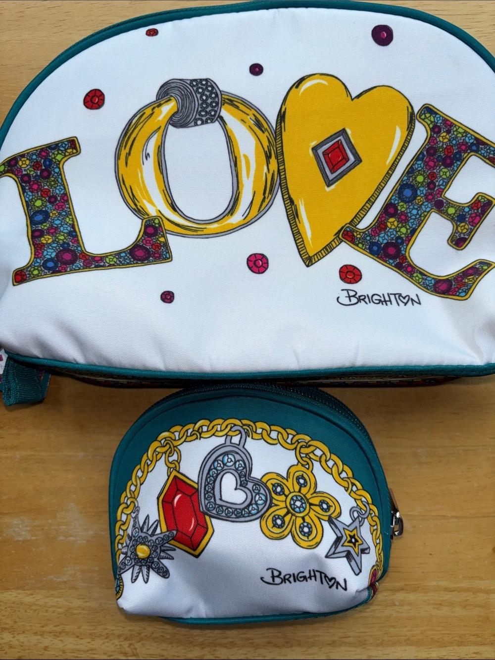 NEW Brighton jewellery pouch set